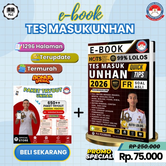 E-BOOK TES MASUK UNIVERSITAS PERTAHANAN
