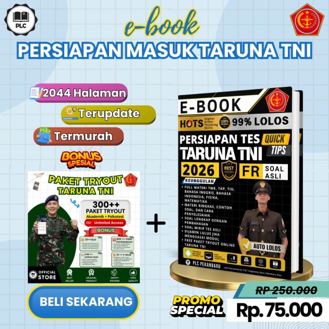 E-BOOK PERSIAPAN MASUK TARUNA TNI