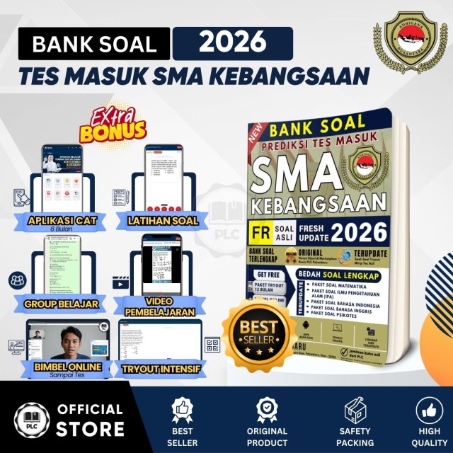 Bank Soal Tes SMA Kebangsaan 2026/2027