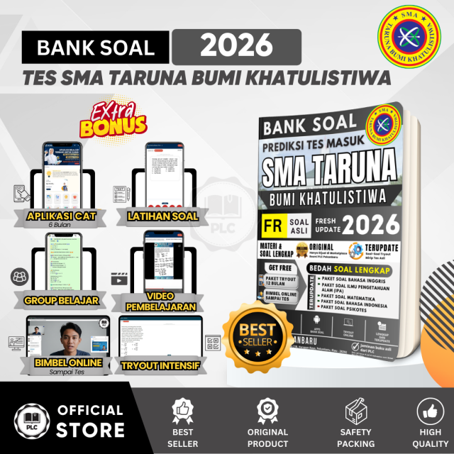 Bank Soal Tes Masuk SMA Taruna Bumi Khatulistiwa 2026/2027