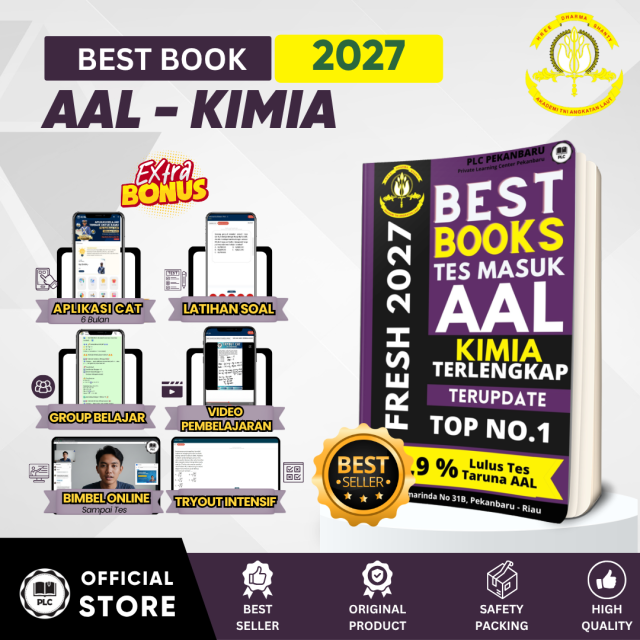 Buku Tes AAL- Materi & Bank Soal Kimia Tes Masuk AAL 2026/2027