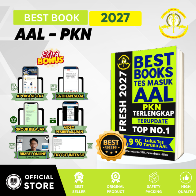 Buku Tes AAL - Materi & Bank Soal PKN Tes Masuk AAL 2026/2027