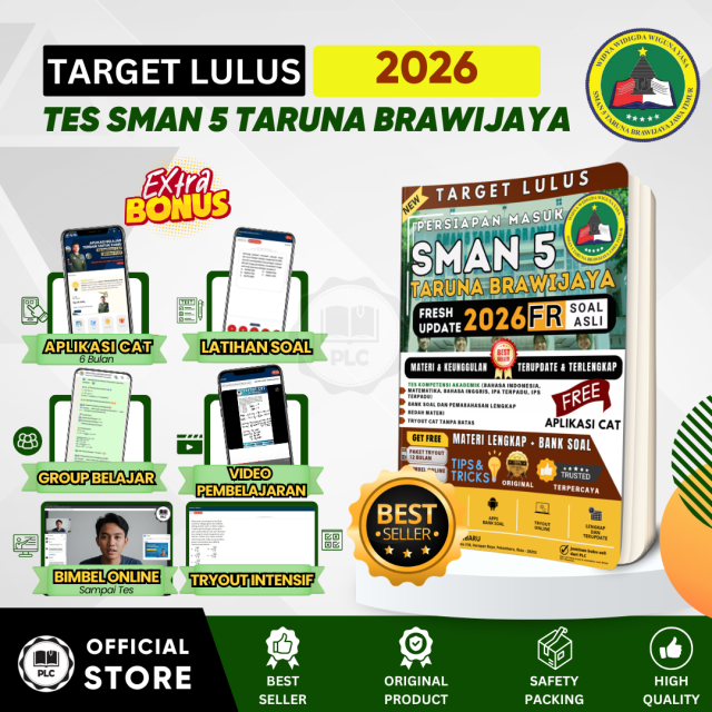 Buku Tes SMAN 5 Taruna Brawijaya 2026/2027
