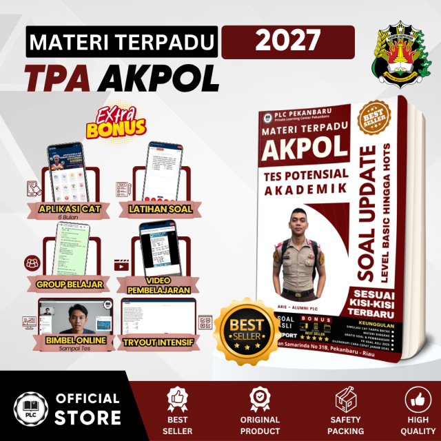 Buku Tes AKPOL - Materi & Bank Soal Psikologi Tes Masuk AKPOL 2026/2027