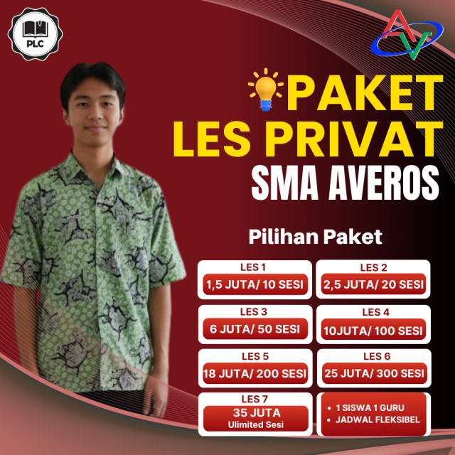 PAKET LES PRIVAT SMA AVEROS
