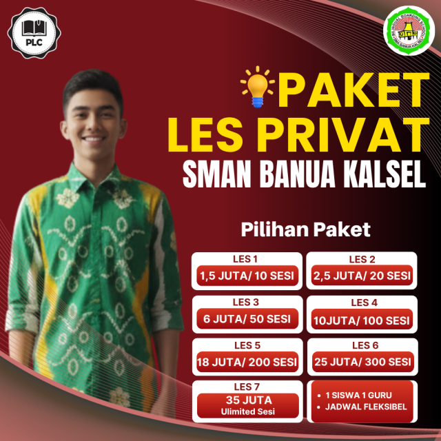PAKET LES PRIVAT SMAN BANUA KALSEL