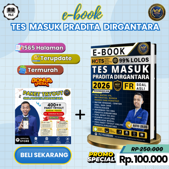 E-BOOK TES MASUK SMA PRADITA DIRGANTARA