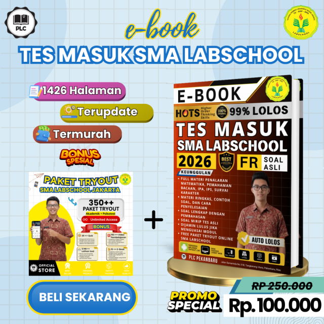 E-BOOK TES MASUK SMA LABSCHOOL