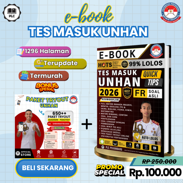 E-BOOK TES MASUK UNIVERSITAS PERTAHANAN