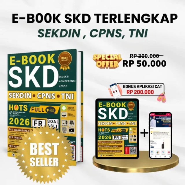 E-BOOK SKD SEKDIN, CPNS & TNI