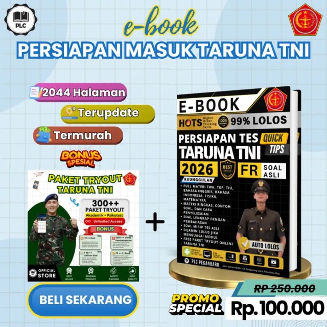 E-BOOK PERSIAPAN MASUK TARUNA TNI