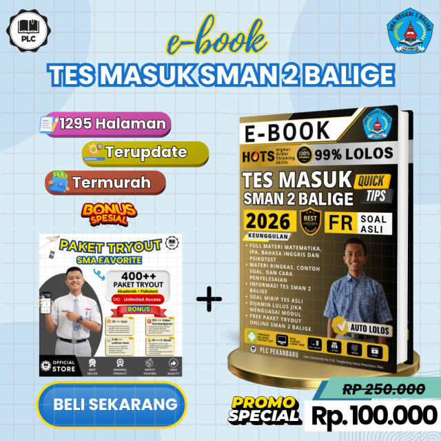E-BOOK TES MASUK SMAN 2 BALIGE