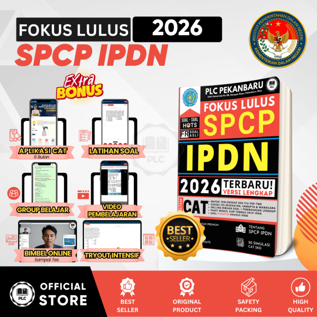 Buku IPDN 2026 - Materi & Bank Soal Persiapan Masuk IPDN Terupdate 2026 Buku Sekdin