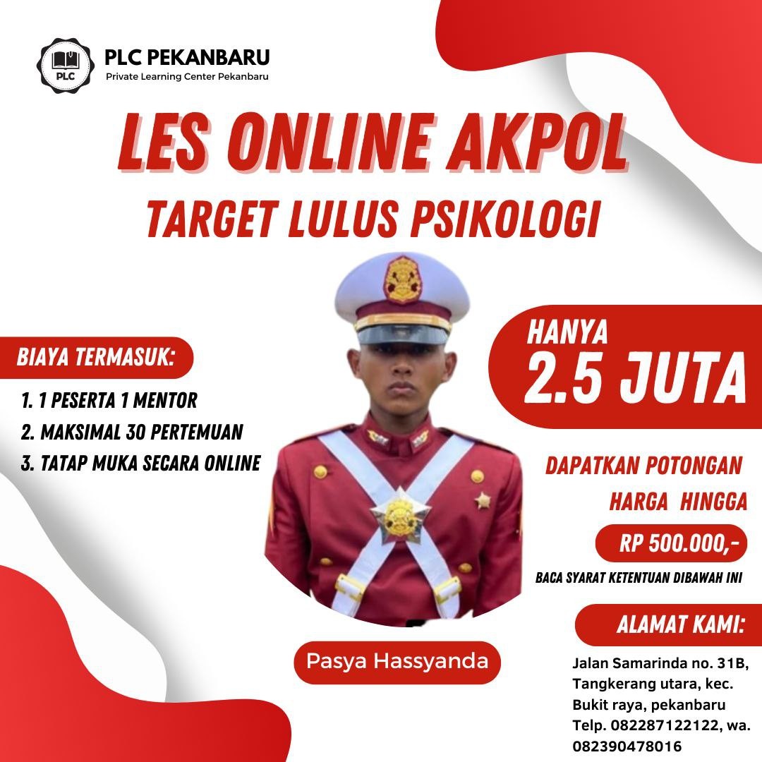 Les Online Tes Akpol ( Les Target Lulus Psikologi)
