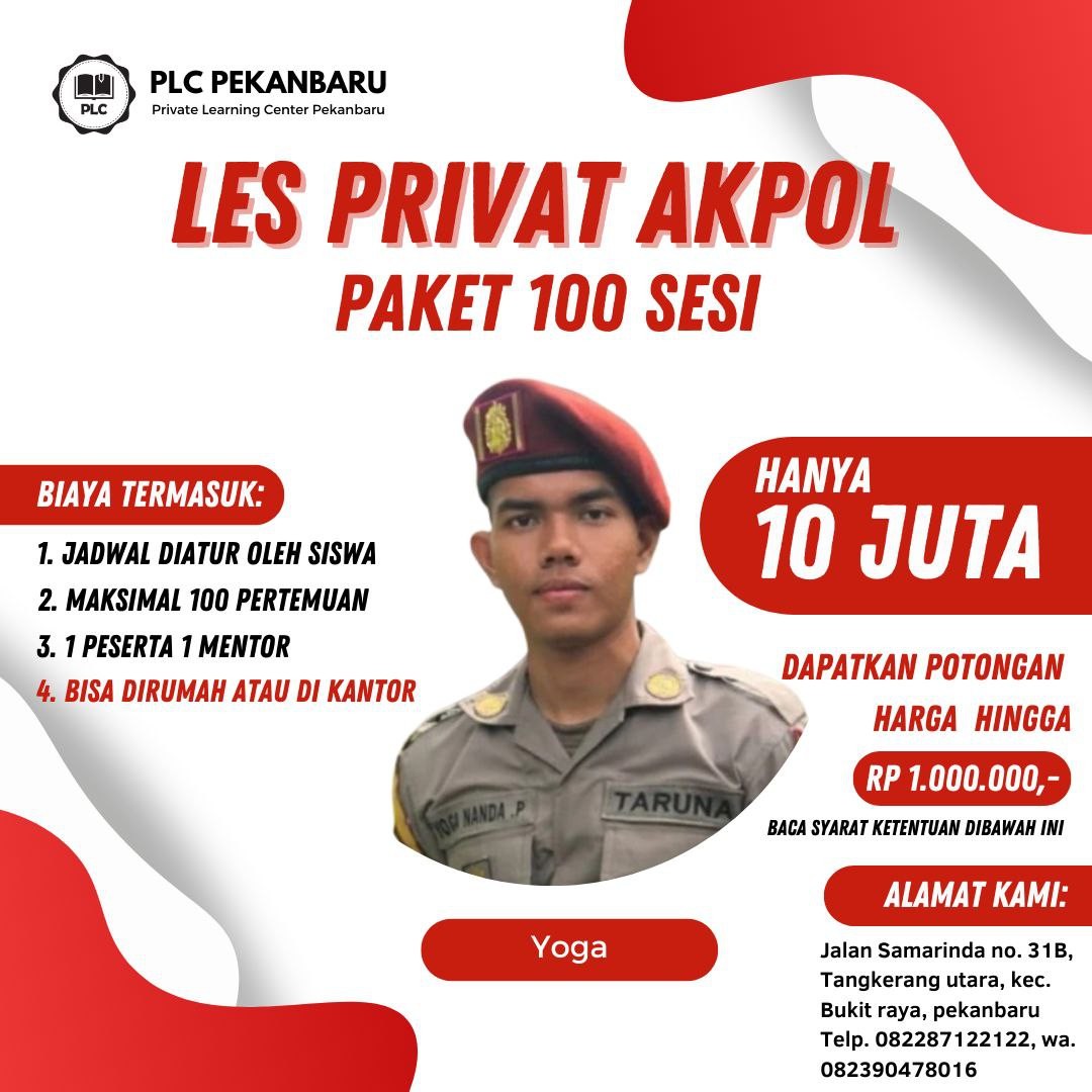 Les Private Akpol (100 Sesi)